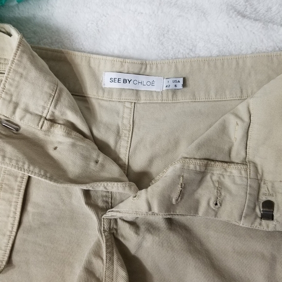 See by Chloe` cotton shorts - Picture 3 of 5